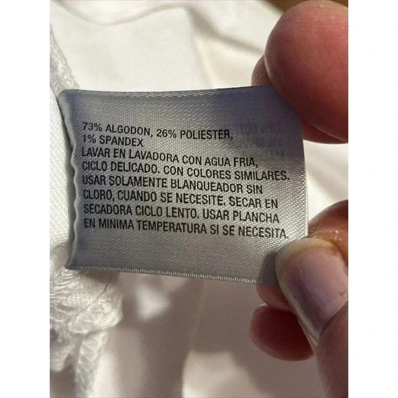 Worthington Pants Womens 24W Modern Fit Pants White Flat Front Straight Leg - Picture 13 of 13